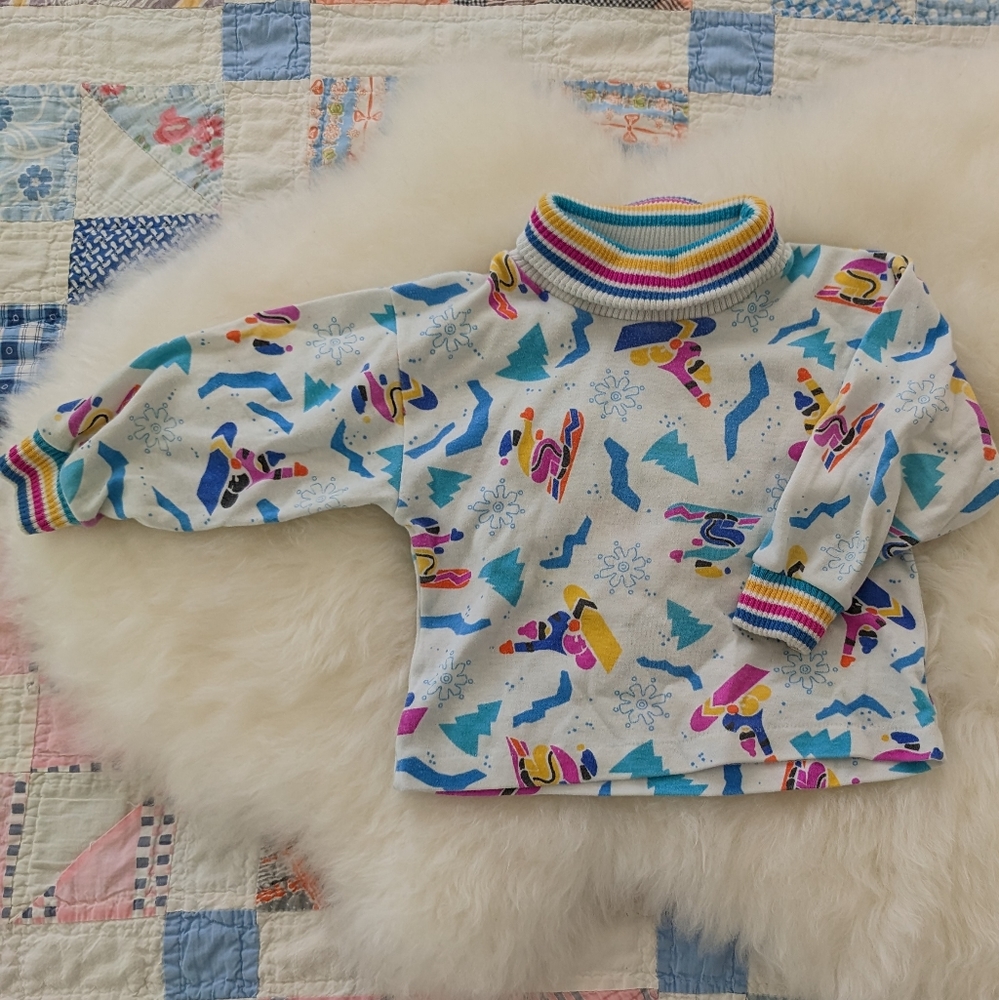 Vintage Carter's ski turtleneck